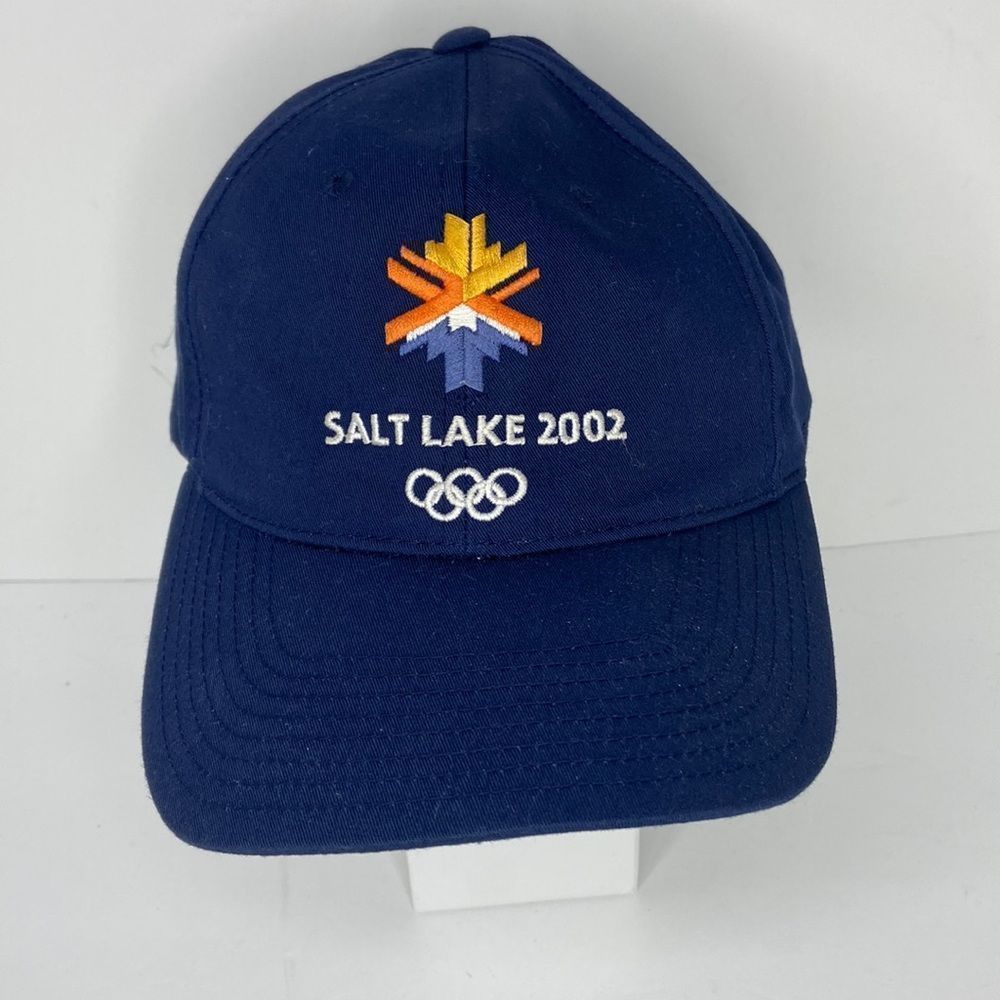 Salt Lake 2002 Winter Olympics Official, Adjustable Size Cap Hat